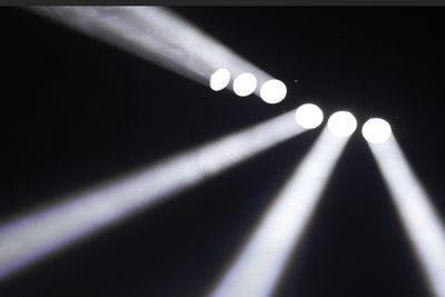Event Lighting M6B20W - 6 x 20W White Multihead Beam Mover
