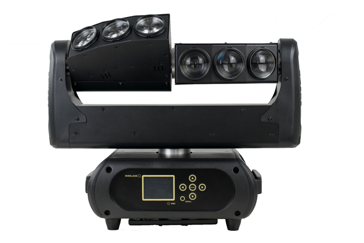 Event Lighting M6B20W - 6 x 20W White Multihead Beam Mover