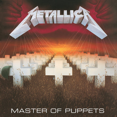 Crosley Record Storage Crate & Metallica Master Of Puppets - Vinyl Album Bundle
