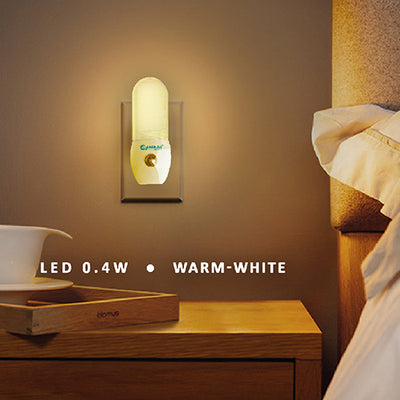 Auto Sensor LED Night Light – Warm-White