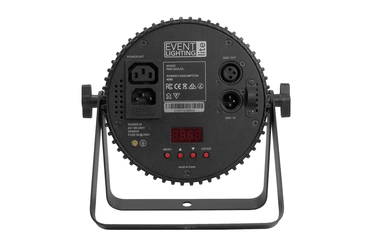 Event Lighting Lite PAR12X4UVL - Indoor Dedicated UV Lite Par