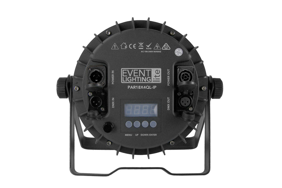Event Lighting PAR18X4QL-IP - Outdoor Lite Par with 18 x 4W RGBW LEDs