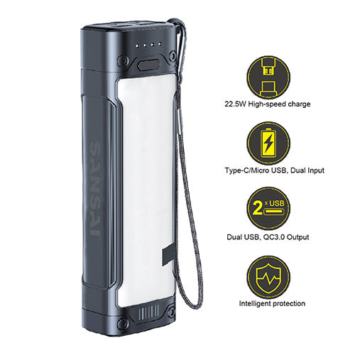 20000mAh Power Bank SANSAI PB-3880