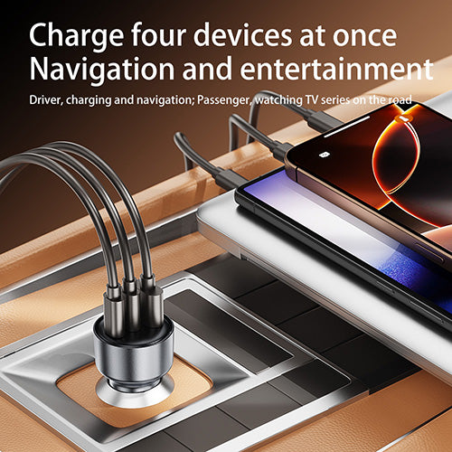 Sansai 65W Faster Car Charger PHC-7909H