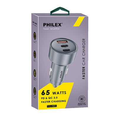 Sansai 65W Faster Car Charger PHC-7909H