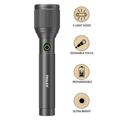 Sansai Super Bright LED Torch PHT-3111