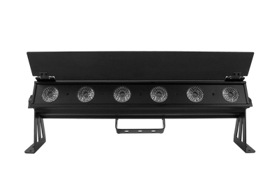 PIXBAR6VW - 6 x 6W CW/WW/A Pixel Control Bar with barndoor