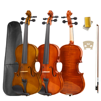 Violin 4/4 Full Size with Case, Bow, Bridge and Rosin