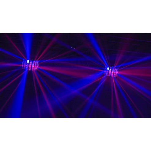 CR Lite 2 in 1 Razor Sound Activated LED Derby Effect Light with white Strobe