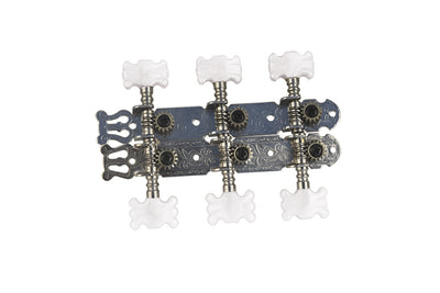 Guitar String Tuning Pegs Machine Heads Tuners Keys for Classical Acoustic Silver