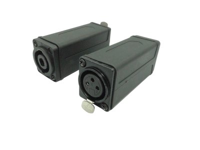 XLR Male socket to Speakon Socket Female Adapter Plug Cable Extender Converter