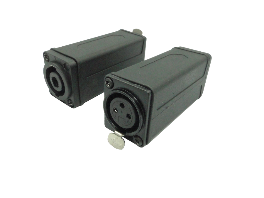 XLR Male socket to Speakon Socket Female Adapter Plug Cable Extender Converter
