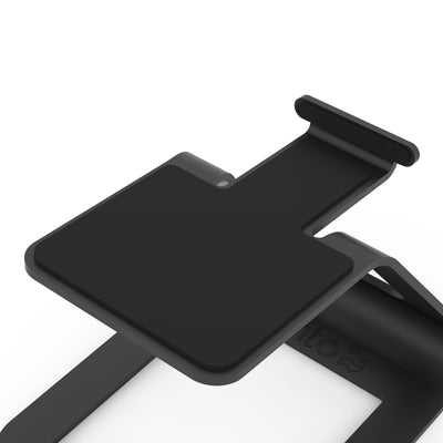 Kanto SE2 Elevated Desktop Speaker Stands for Small Speakers - Pair, Black