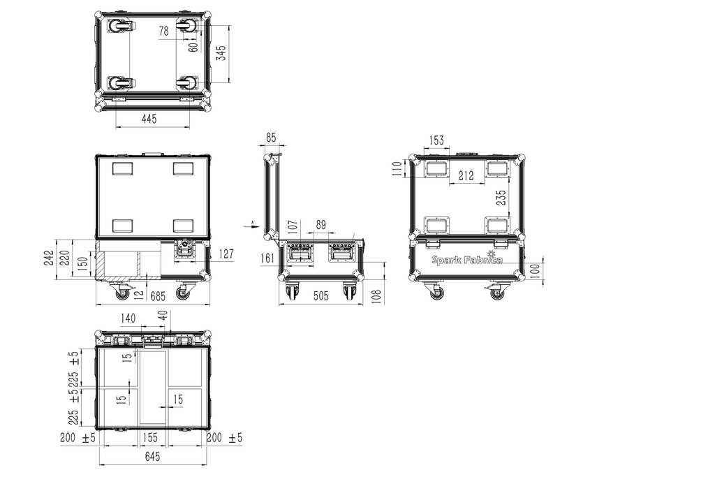 SPARKJETCASE - Case for Spark Jet Pro SF-05