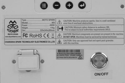 Event Lighting Spark Fabrica SF-M3W - M3 battery cold spark machine (White)