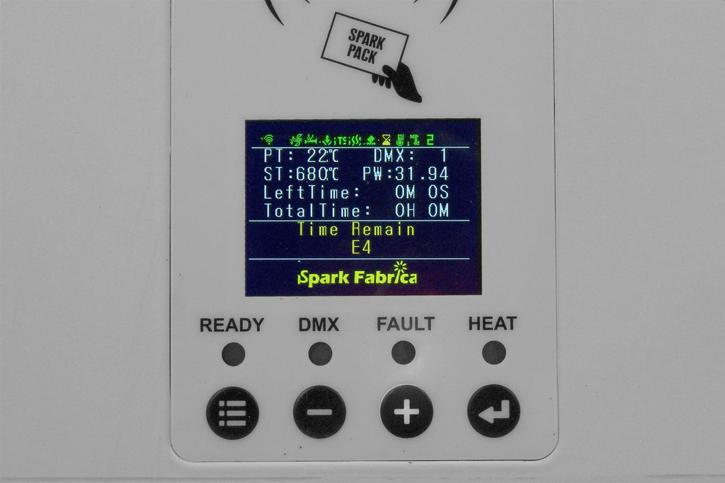 Event Lighting Spark Fabrica SF-M3W - M3 battery cold spark machine (White)