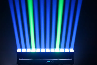 Event Lighting SURF12X60 - Tilt bar with zoom 12 x 60W RGBW LEDs