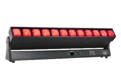 Event Lighting SURF12X60 - Tilt bar with zoom 12 x 60W RGBW LEDs