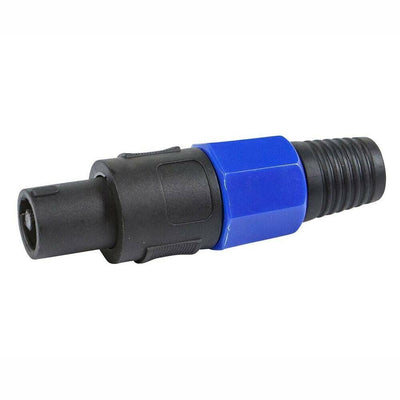 Speakon Jack Speaker Lead Cable 2 Or 4 Pole Connector or Right Angle Orange or Blue