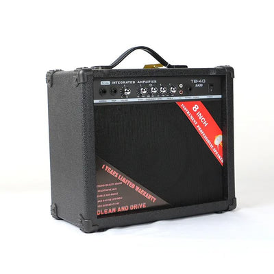 15w or 40w Electric Bass Guitar Amplifier TB-15 Black or TB-40 Black