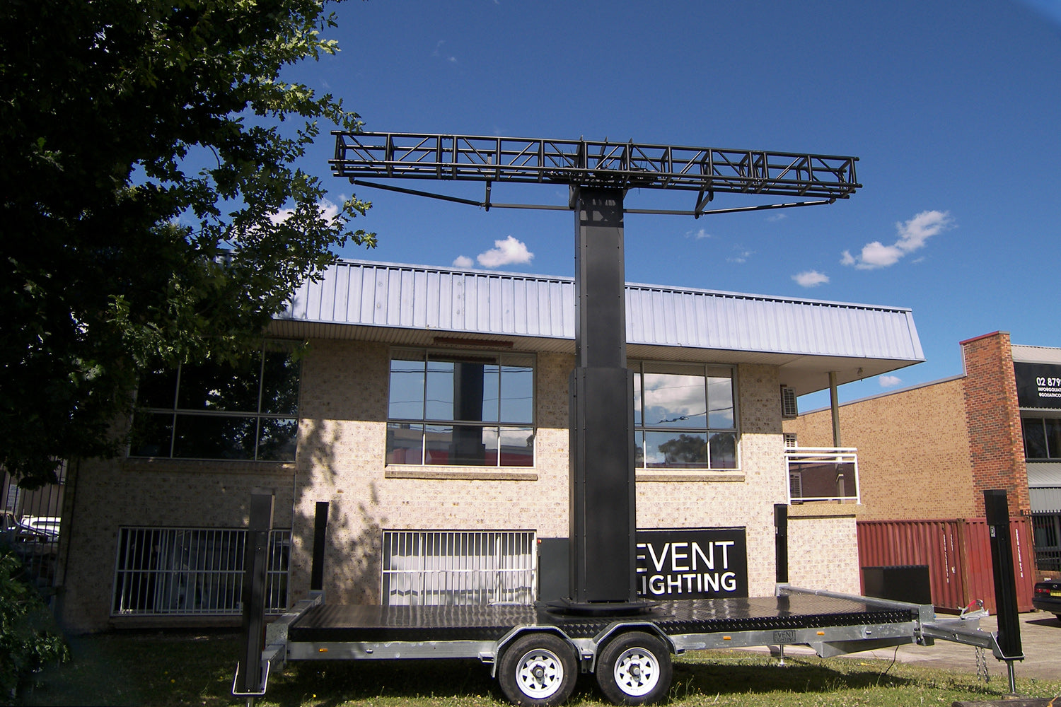 Event Lighting Trailer Tower