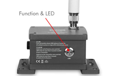 Event Lighting WPROTXIP - IP65 Transmitter with WDMX G3/4 & CRMX