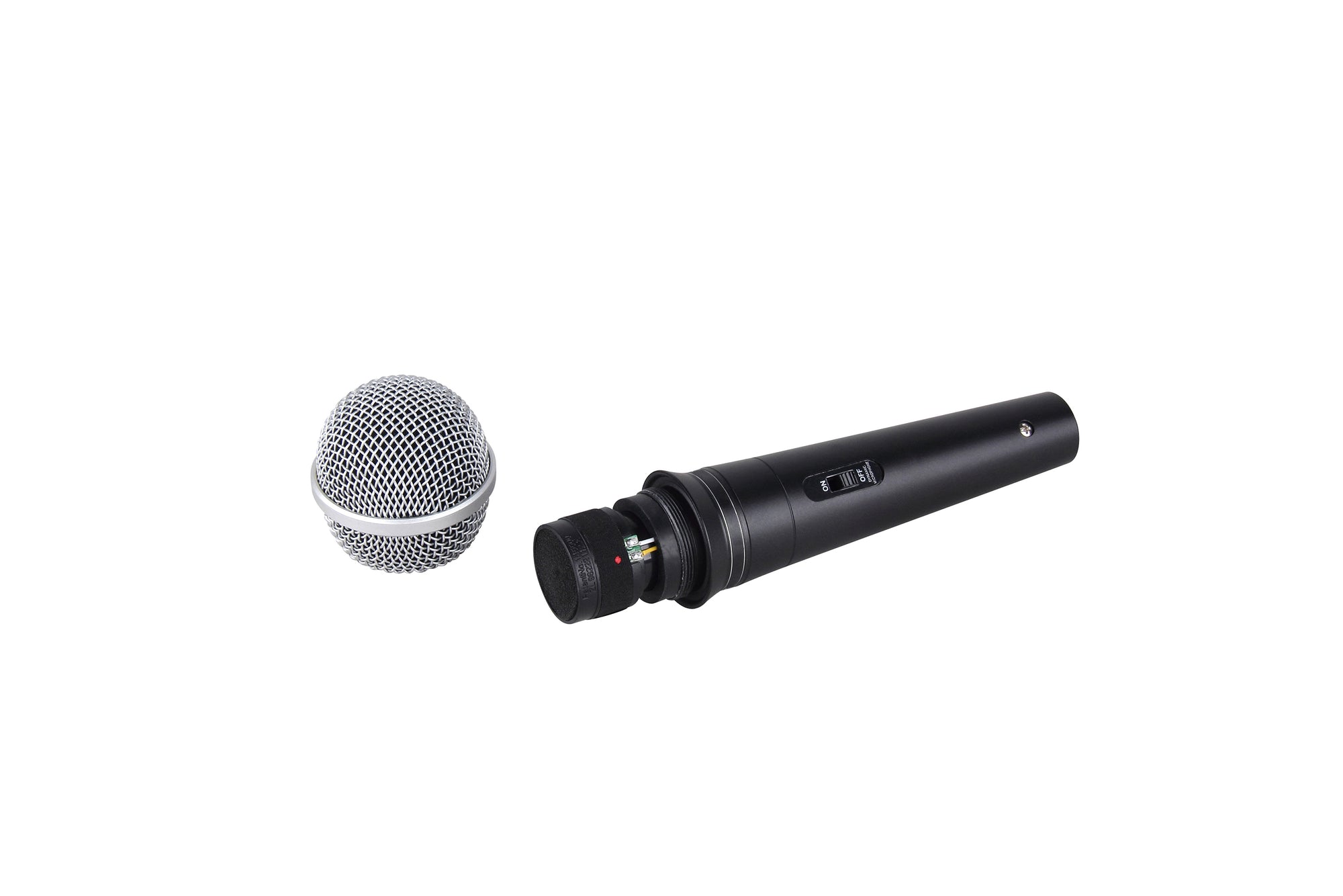 Stage Microphone Professional Vocal Karaoke w/ Switch & Mic Cable Rugged Metal