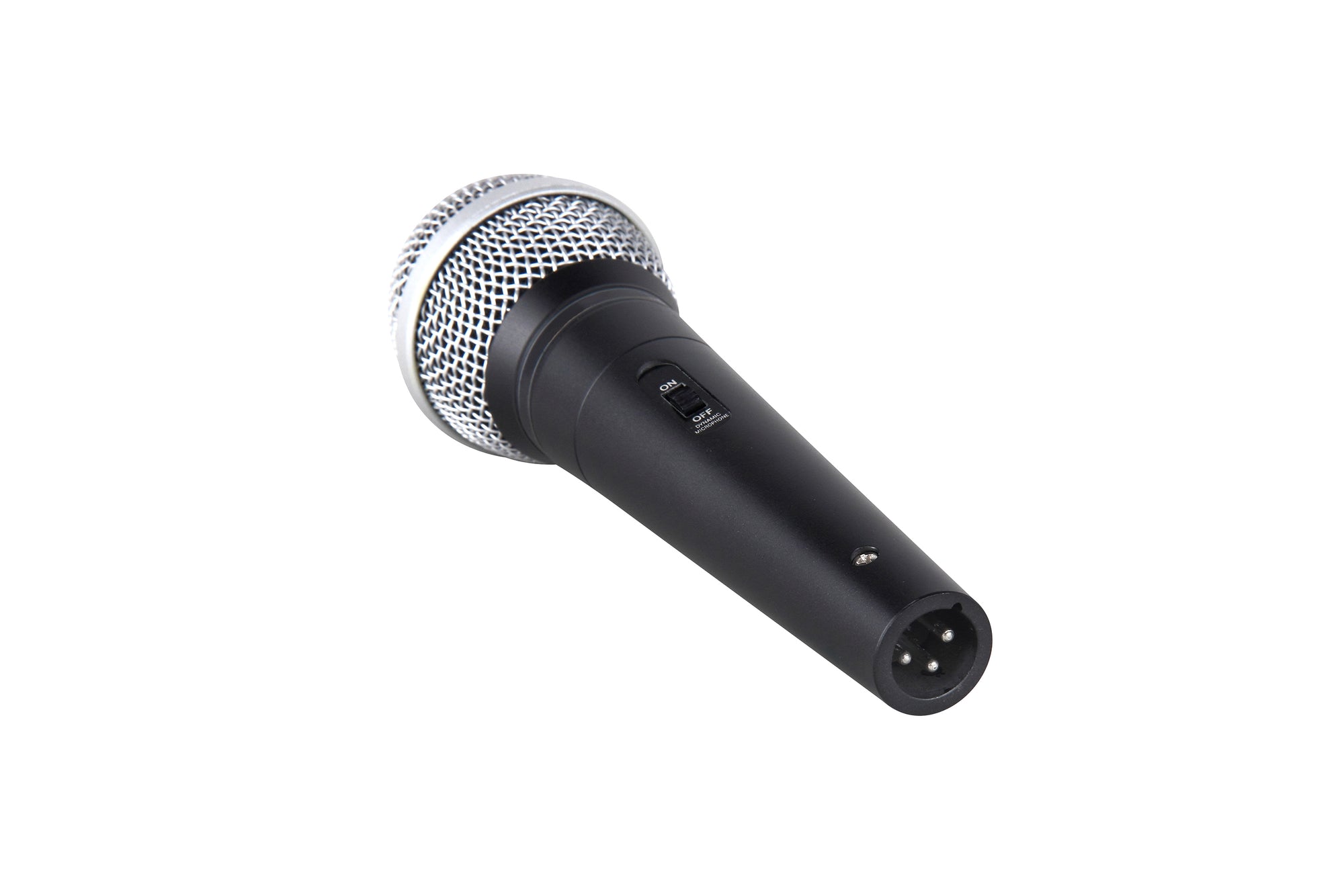 Stage Microphone Professional Vocal Karaoke w/ Switch & Mic Cable Rugged Metal