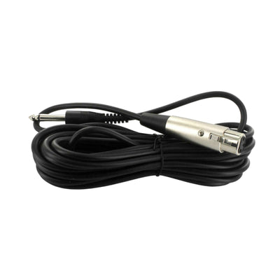 Microphone Package with Mic Stand and Cable for Karaoke DJ Vocal