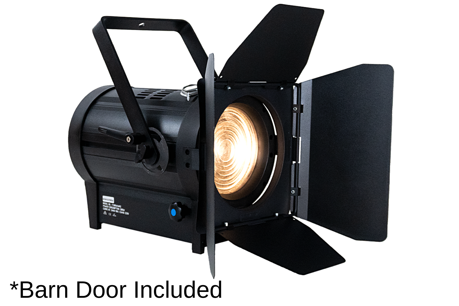 Event Lighting F200WWMZ - 200W Warm White Fresnel with Manual Zoom