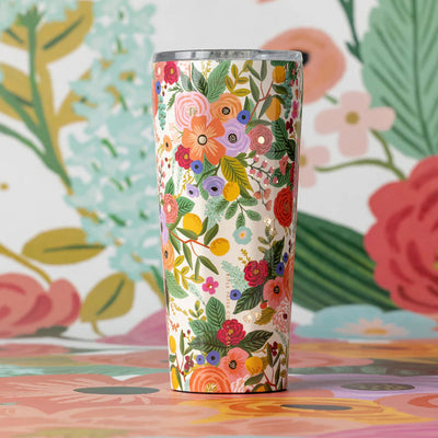 Corkcicle Tumbler - 750ml Rifle Paper - Garden Party Cream