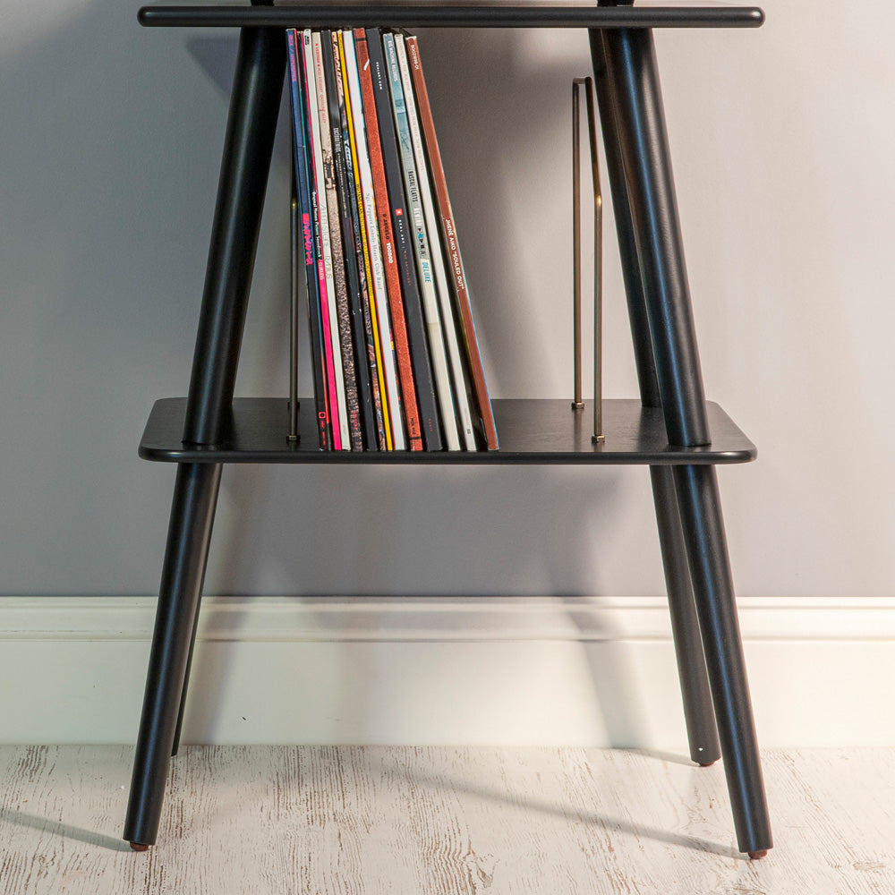 Crosley Cruiser Bluetooth Portable Turntable - Silver + Crosley Entertainment Stand Bundle