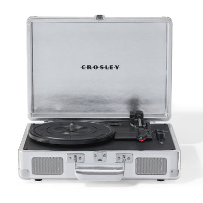 Crosley Cruiser Bluetooth Portable Turntable - Silver