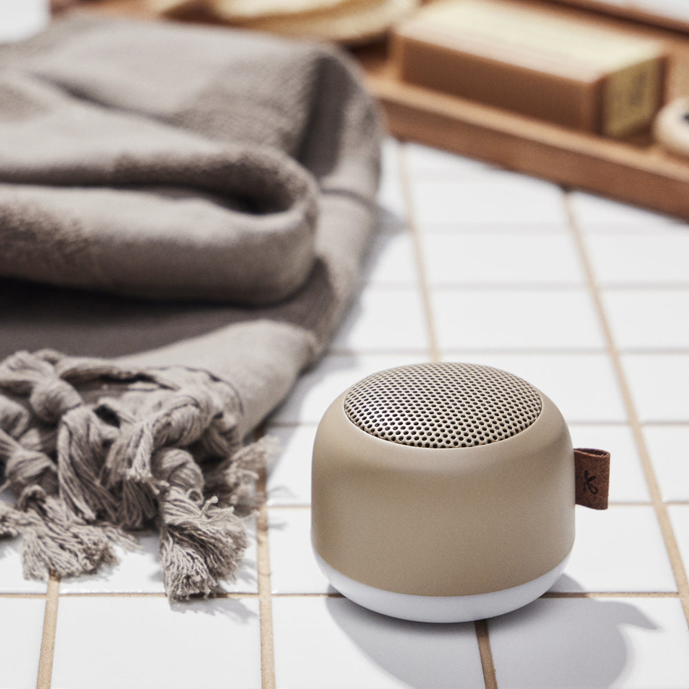 Kreafunk Alight Bluetooth Speaker - Ivory Sand