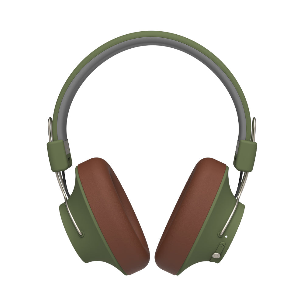 Kreafunk Abeat Qi Bluetooth Headphones W/ Anc - Urban Green