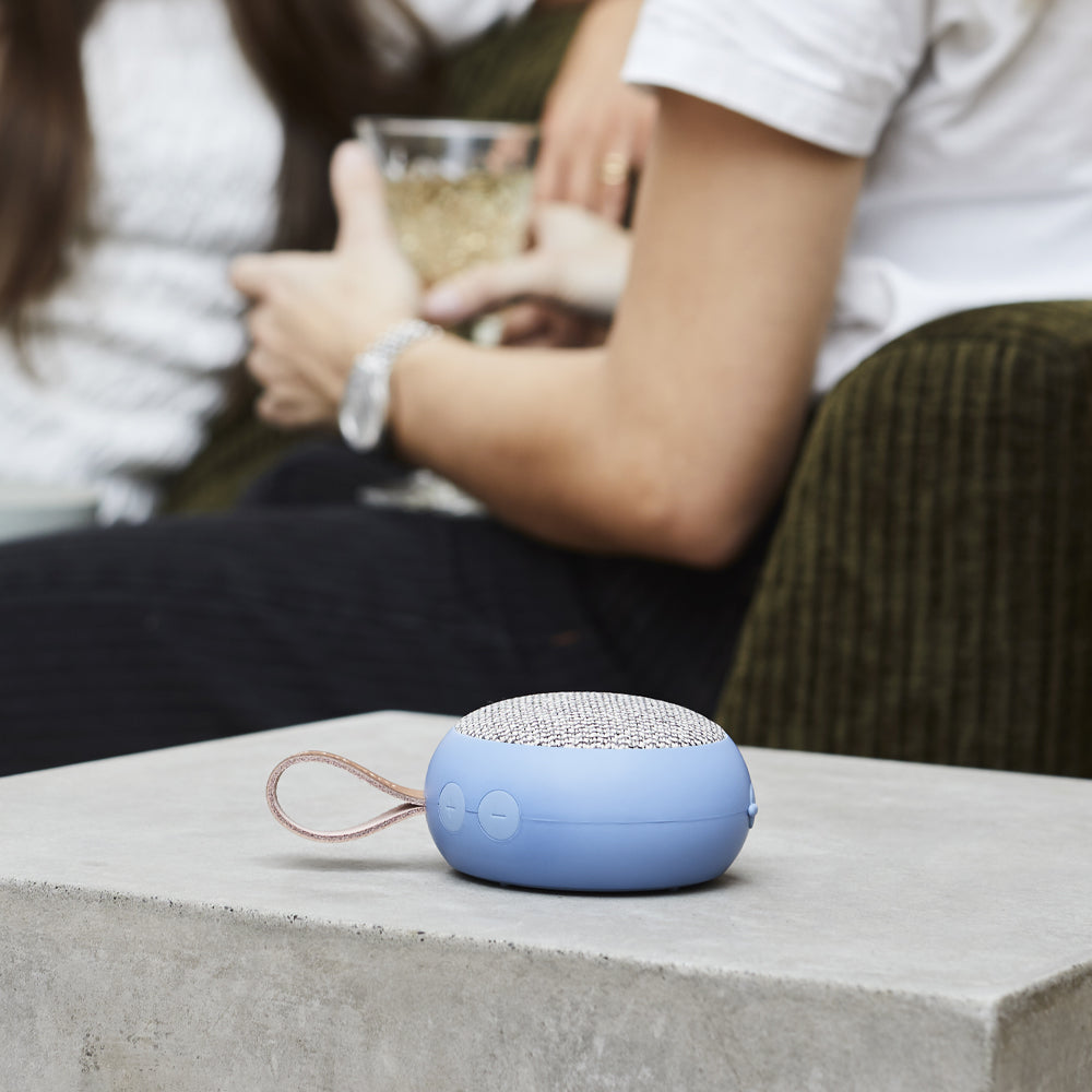 Kreafunk Ago 2 Fabric Bluetooth Speaker - River Blue