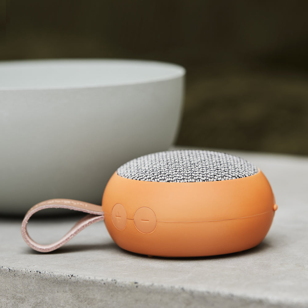 Kreafunk Ago 2 Fabric Bluetooth Speaker - Dusty Orange