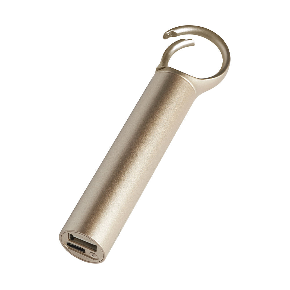 Lexon Nomaday 3000 Mah Power Bank With Clip - Gold