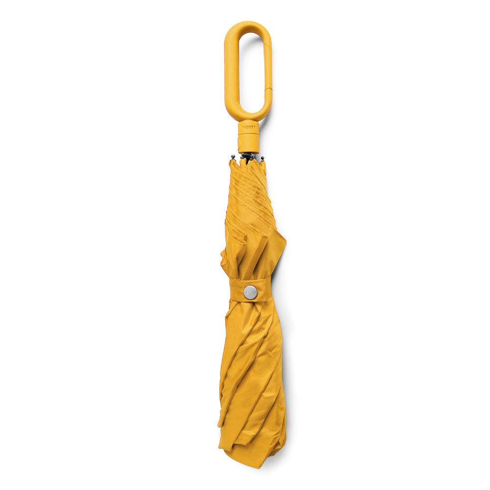 Lexon Mini Hook Umbrella - Yellow