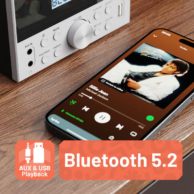 Majority Oakcastle DAB Radio and CD HiFi150