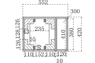 Event Lighting MCASE1LS - Road Case for Moving Heads