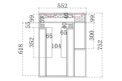 Event Lighting MCASE1LS - Road Case for Moving Heads