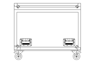 Event Lighting MCASE2VLS - Road Case for Hybrid Moving Head