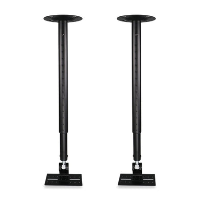 LCD TV Speaker Projector Ceiling Mast Mount Pivot Tilt Extendable Bracket 50Kg