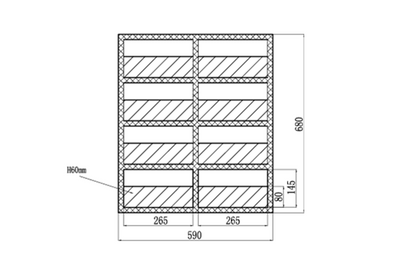 Event Lighting PAR12BDCASEWC - Road Case for Par 12 with Barn Doors