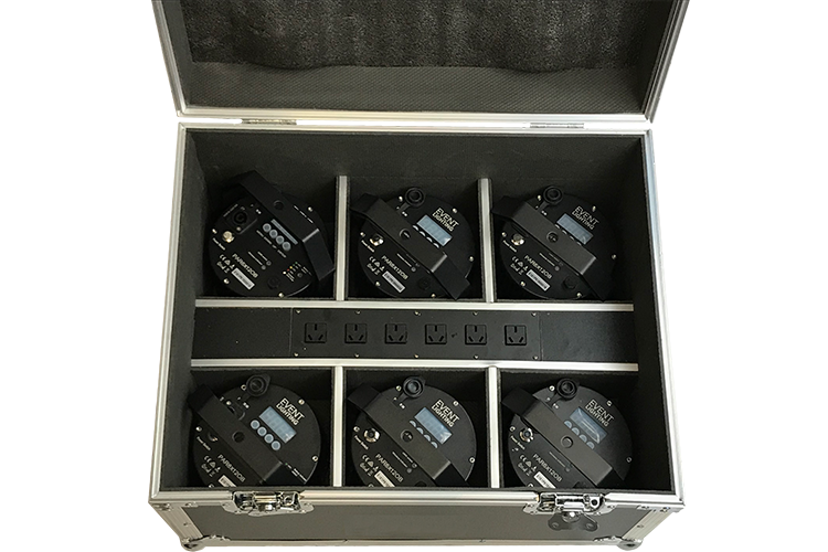Event Lighting PAR6CASEWC - Charging Road Case for Battery Par 6