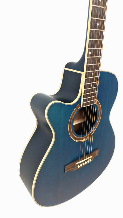 Left handed Acoustic Guitar Obong Korea 40"+ Case