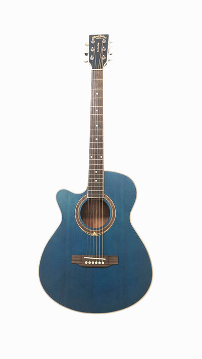 Left handed Acoustic Guitar Obong Korea 40"+ Case