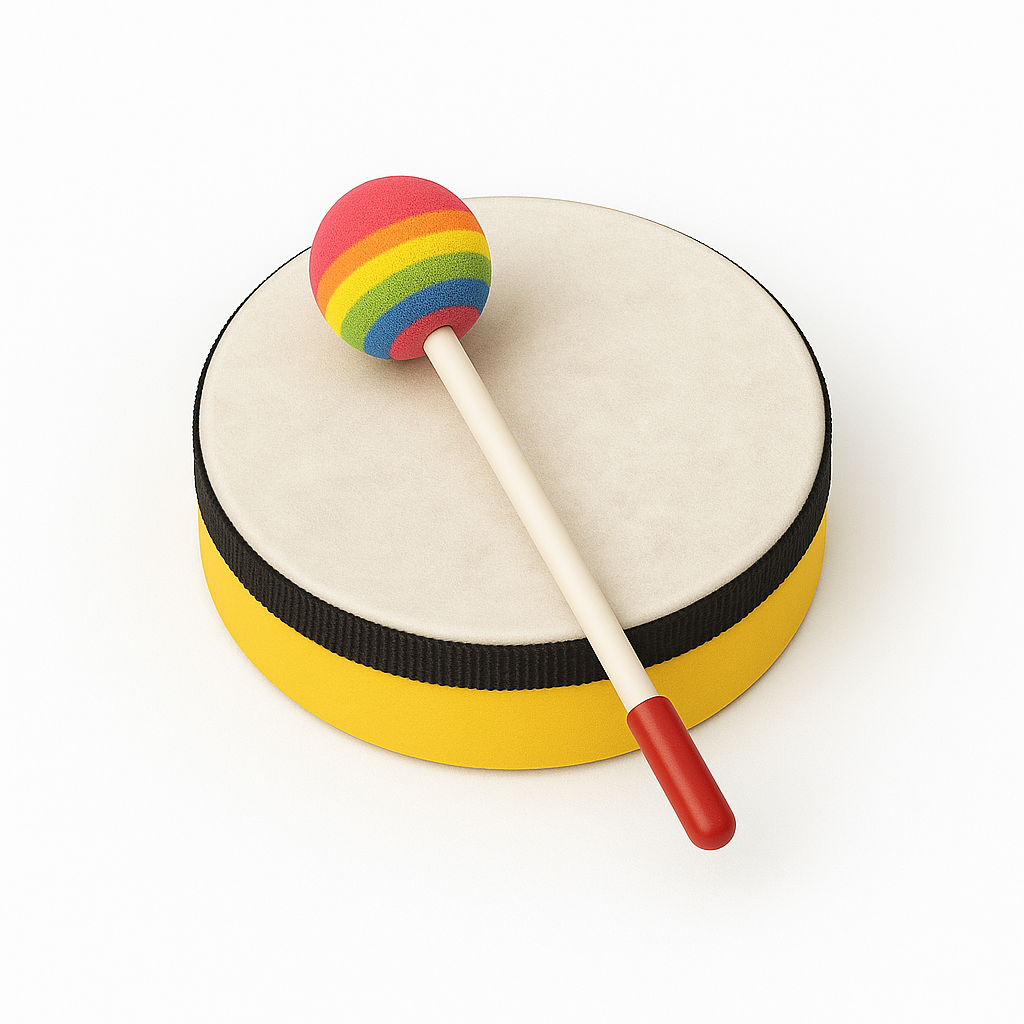 Hand Frame Drum 3 Sizes + lollipop Beater 10 inch 12 inch or 14 inch