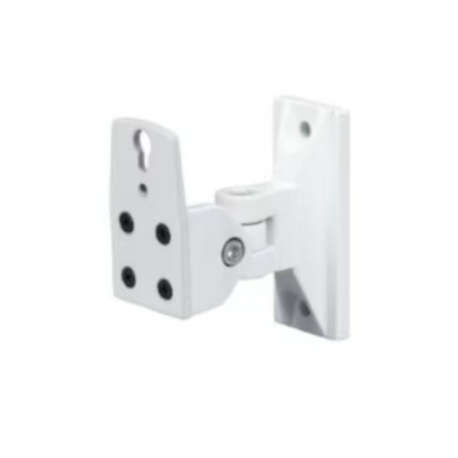Monitor Speaker Security Camera wall bracket mount White Black Pivot Tilt